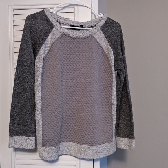 Apt. 9 Tops - Apt. 9 Quilted Sweatshirt